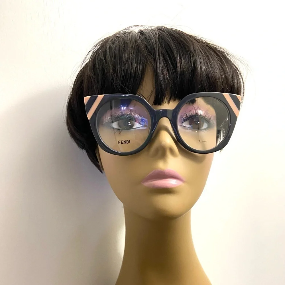 FENDI 54mm Round Optical Frames